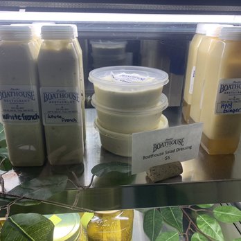 Smiths' Boathouse Restaurant - Salad dressing for home, anyone? - American Near Me - Troy, Ohio Smiths' Boathouse Restaurant - Salad dressing for home, anyone? - American Near Me - Troy, Ohio