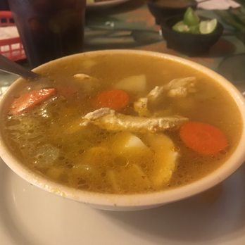 Huertas Restaurant - Caldo de Pollo y Arroz - Seafood Near Me - Indio, California