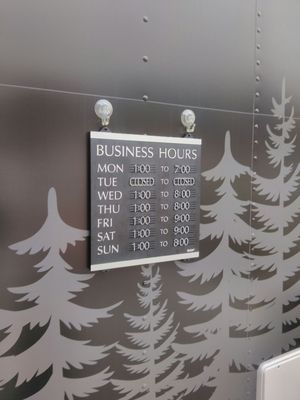 Menu photo 4 Squatch Box Snoqualmie Pass, WA