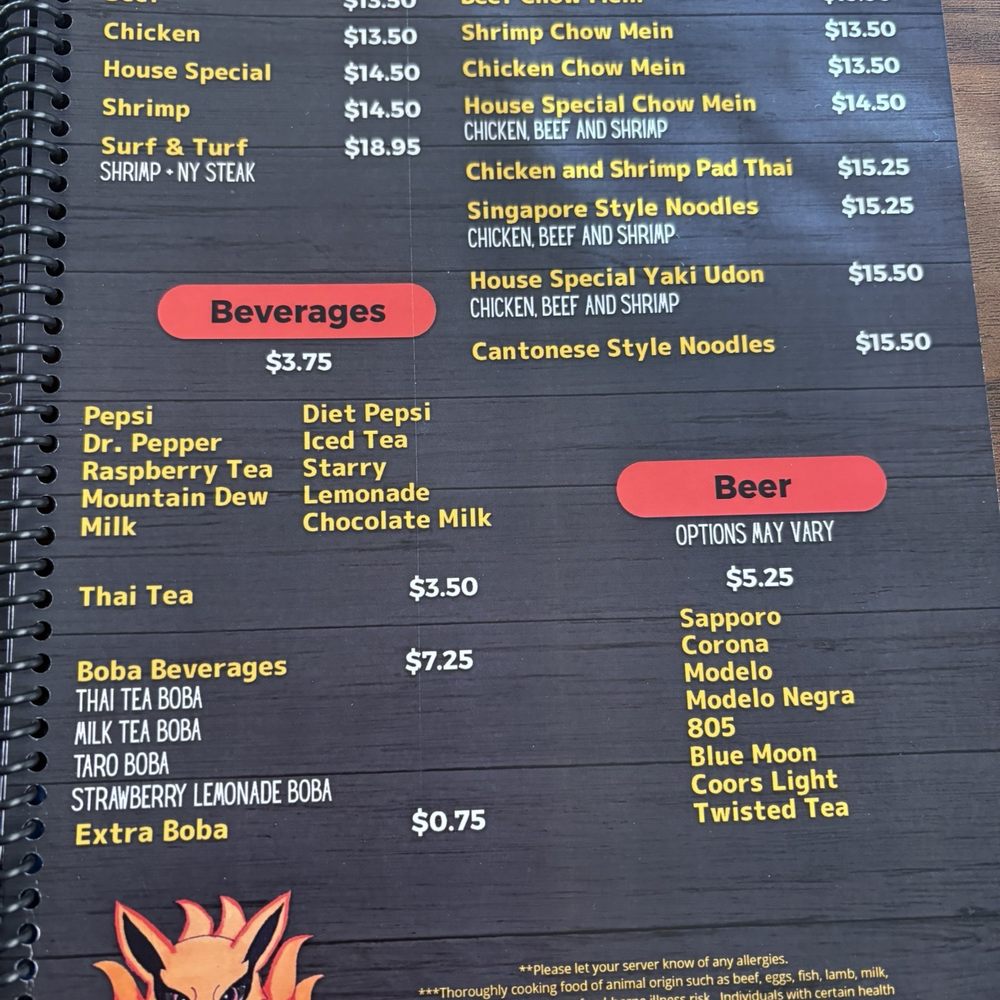Uzumaki - Menu - Ramen Near Me - Fallon, Nevada Uzumaki - Menu - Ramen Near Me - Fallon, Nevada