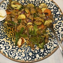 Cleopatra - Veggies, rice, and mozzarella!