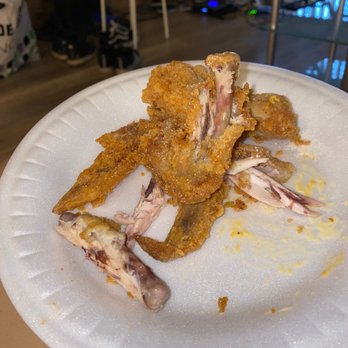 Captain Jay's Fish & Chicken - fried chicken on a paper plate - Chicken Wings Near Me - Southfield, Michigan