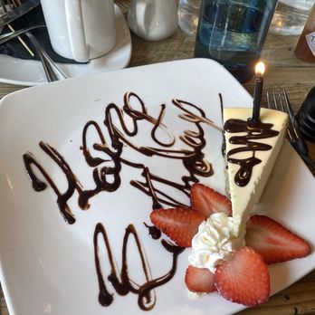 Blackwall Hitch - Birthday Cheesecake. - New American Near Me - Baltimore, Maryland