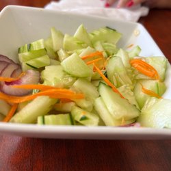 Thai Cuisine - Cucumber salad.