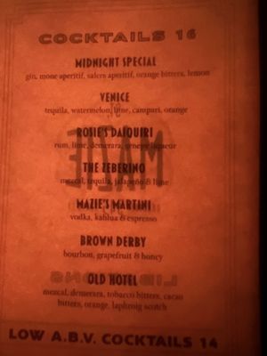 Menu photo 2 St. Mazie Brooklyn, NY Menu photo 2 St. Mazie Brooklyn, NY