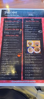 Menu photo 3 Pho 99 Greenville, SC