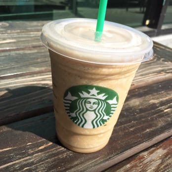 Starbucks - Hazelnut Frappuccino (half sweet) with coconut milk. Yum! - Coffee & Tea Near Me - St. Petersburg, Florida