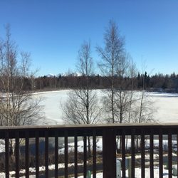 Bayshore Clubhouse - Back pond view