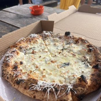 Real Peel Pizza - Bianca - Pizza Near Me - St. Augustine, Florida