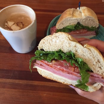 C'ville Coffee - Latte and the Italian sandwich! - Coffee & Tea Near Me - Charlottesville, Virginia