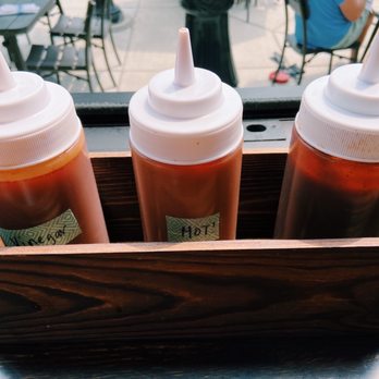 Pit & Tap - Sauce Selection - Barbeque Near Me - Wilmette, Illinois