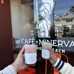 Matcha Mi Amor and Minerva Latte