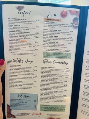Menu photo 2 Rotelli Tamarac, FL