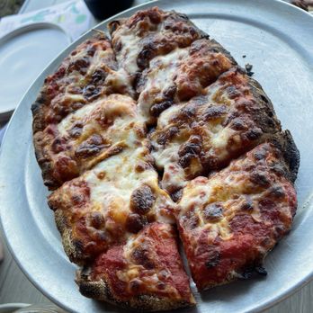 Electric Pickle - Cheese Pizza off the kid's menu - New American Near Me - Tempe, Arizona