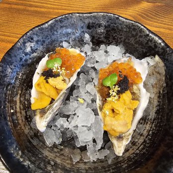 Miyabi Uni - Presentation is pretty. Oyster is great - Japanese Near Me - Torrance, California Miyabi Uni - Presentation is pretty. Oyster is great - Japanese Near Me - Torrance, California