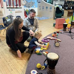 Sandcastles Children's Museum - Music is important to young children.