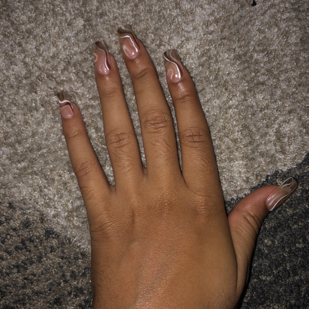 Acrylics this length was around 40 i think Acrylics this length was around 40 i think
