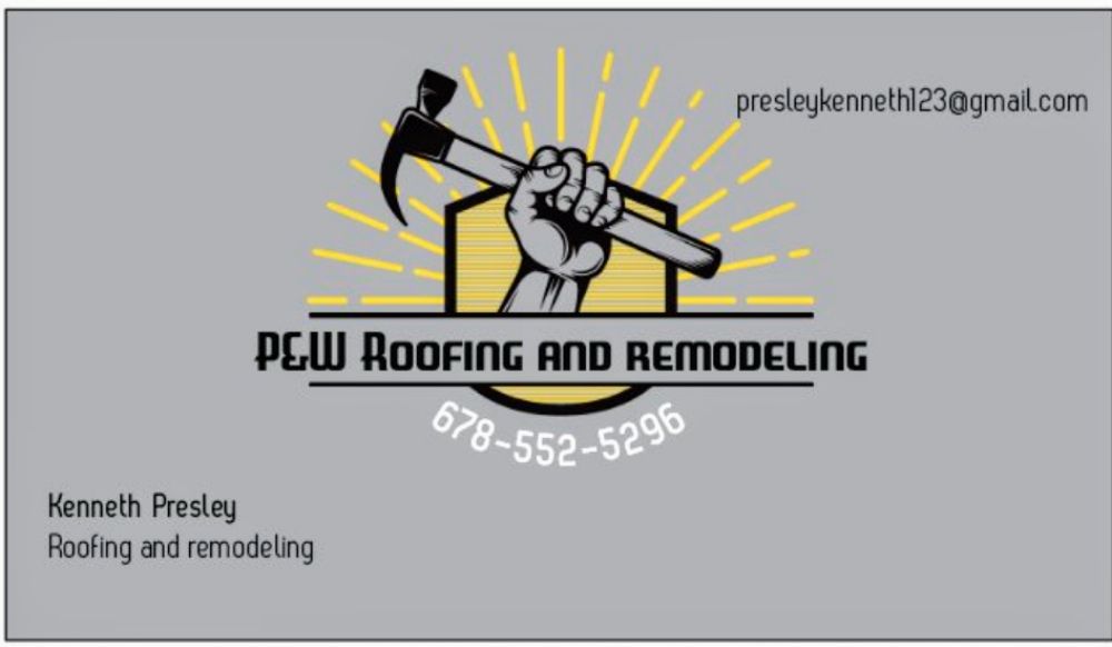 Slide of P&W Roofing and Remodeling