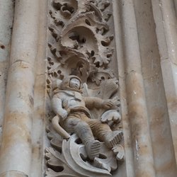 Catedral de Salamanca - El famoso astronauta
