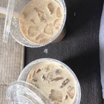 McDonald's - two cups of iced coffee - Fast Food Near Me - Lachine, Quebec
