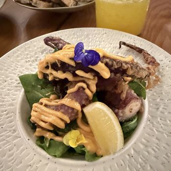 Lira - Fried octopus - New American Near Me - Campbell, California