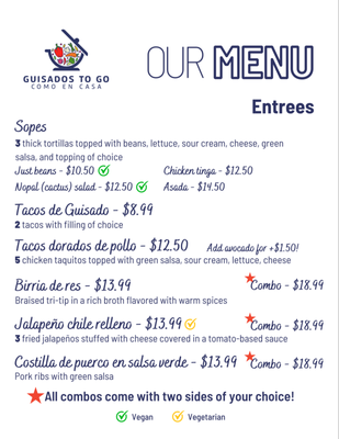 Menu photo 6 Guisados To Go Paso Robles, CA Menu photo 6 Guisados To Go Paso Robles, CA