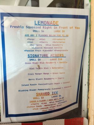 Menu photo 7 Tiny's Carnival San Jose, CA