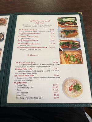Menu photo 1 New Pho Evans, CO