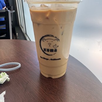 Kuma cafe - Caramel latte - Coffee & Tea Near Me - San Diego, California Kuma cafe - Caramel latte - Coffee & Tea Near Me - San Diego, California