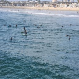 Surfers waiting for that perfect wave!