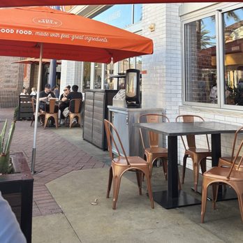 The Melt - Outdoor seating area - New American Near Me - Irvine, California