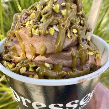 Pressed Juicery - Dubai Chocolate Freeze (8oz) Without the strawberries - Juice Bars & Smoothies Near Me - San Diego, California
