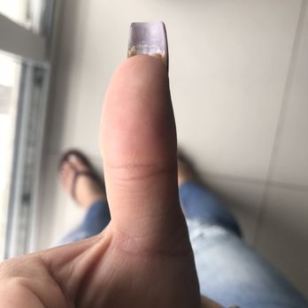 M & M Nail - Didnt even bother yo clean/cut my undernails - Nail Salons Near Me - Miami, Florida