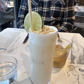 Kingfisher - Lemongrass banana gin sour - Vietnamese Near Me - San Diego, California