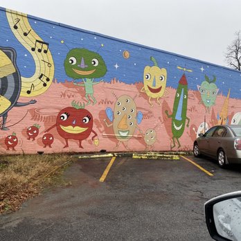 The Root Cafe - Mural - Cafes Near Me - Little Rock, Arkansas The Root Cafe - Mural - Cafes Near Me - Little Rock, Arkansas