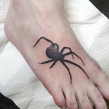 Hammersmith Tattoo - Spider Tattoo done at Hammersmith Tattoo London - Tattoo Near Me - London, XGL