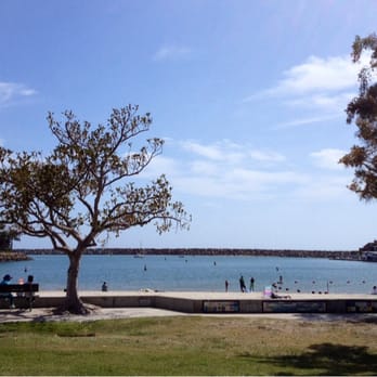Baby Beach - View of the harbor from the beach - Beaches Near Me - Dana Point, California