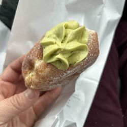 Sesame Donuts - Matcha filled donut