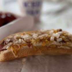 Ohio State Fair - Tracey's Chili Cheese Dog - all beef awesomeness!