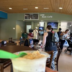 Lone Rock Cafe - Heavenly root beer float!!