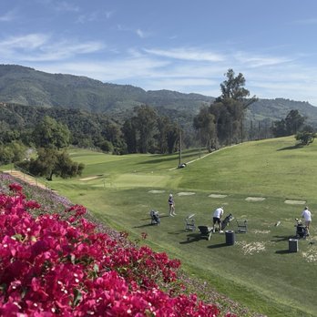 The Oak - Landscape with golf course in background - American Near Me - Ojai, California The Oak - Landscape with golf course in background - American Near Me - Ojai, California