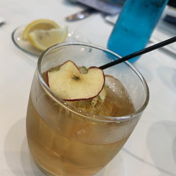 Blue Lagoon Bar and Grill - Apple Jack Old Fashion - Fish & Chips Near Me - Texas City, Texas