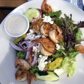 Twist fells point - Greek Salad with Shrimp! Delicious - Mediterranean Near Me - Baltimore, Maryland Twist fells point - Greek Salad with Shrimp! Delicious - Mediterranean Near Me - Baltimore, Maryland
