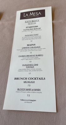 Menu photo 8 La Mesa- A Mexican Kitchen Stockton, CA Menu photo 8 La Mesa- A Mexican Kitchen Stockton, CA