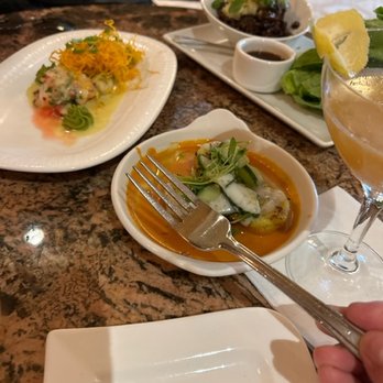 Carthay Circle Lounge - Food portion sizes are TINY and overpriced, see fork for comparison. Yikes. - Lounges Near Me - Anaheim, California Carthay Circle Lounge - Food portion sizes are TINY and overpriced, see fork for comparison. Yikes. - Lounges Near Me - Anaheim, California