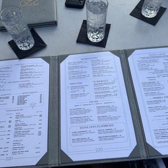220 Merrill - Menu - New American Near Me - Birmingham, Michigan