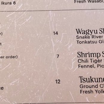 Hakucho - partial - Izakaya Near Me - Lakeland, Florida
