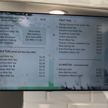 Rare Tea - Menu 6/24/2022 - Bubble Tea Near Me - Vacaville, California Rare Tea - Menu 6/24/2022 - Bubble Tea Near Me - Vacaville, California