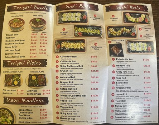 Menu photo 8 Teriyaki Roll House Lancaster, CA Menu photo 8 Teriyaki Roll House Lancaster, CA