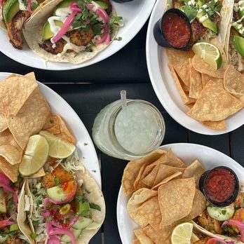 Juniper on Main - Crab Rangoon Tacos Blackened Tilapia Tacos - Southern Near Me - Carmel, Indiana